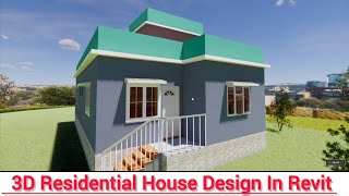 Revit Showcase: Experience the Beauty of Our 3D Residential House Design | Revit Architecture 3D 😱
