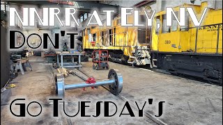 Visit to Engine House & Museum of Northern Nevada Railroad in Ely, for full experience avoid Tuesday
