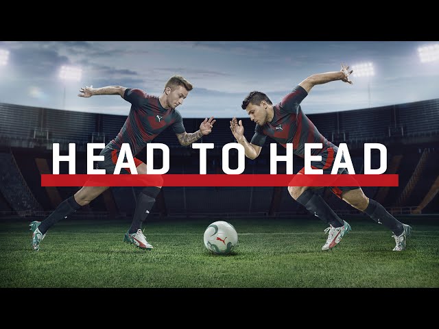 evoSPEED 1.3 Dragon | Sergio Agüero vs. Marco Reus | Head to Head | PUMA  Football - YouTube