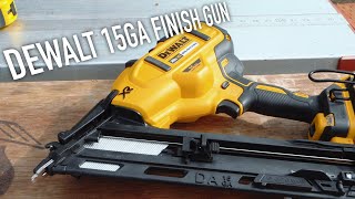 Review: DeWalt 15GA Finish Gun || Dr Decks