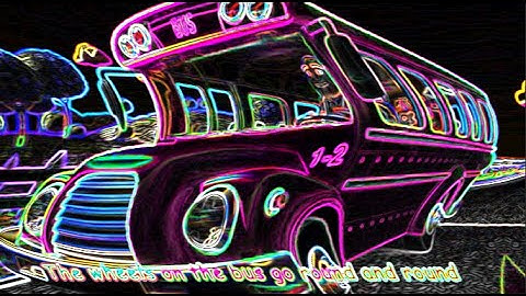 123 Seconds Wheels on the Bus || Several Versions | 🚌 | Music Remix || Crocomix Kids TV