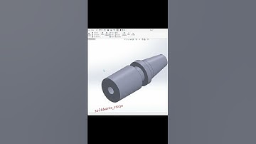 SolidWorks Örnek Çizim 209 (3D solid model example) #shorts #solidworks
