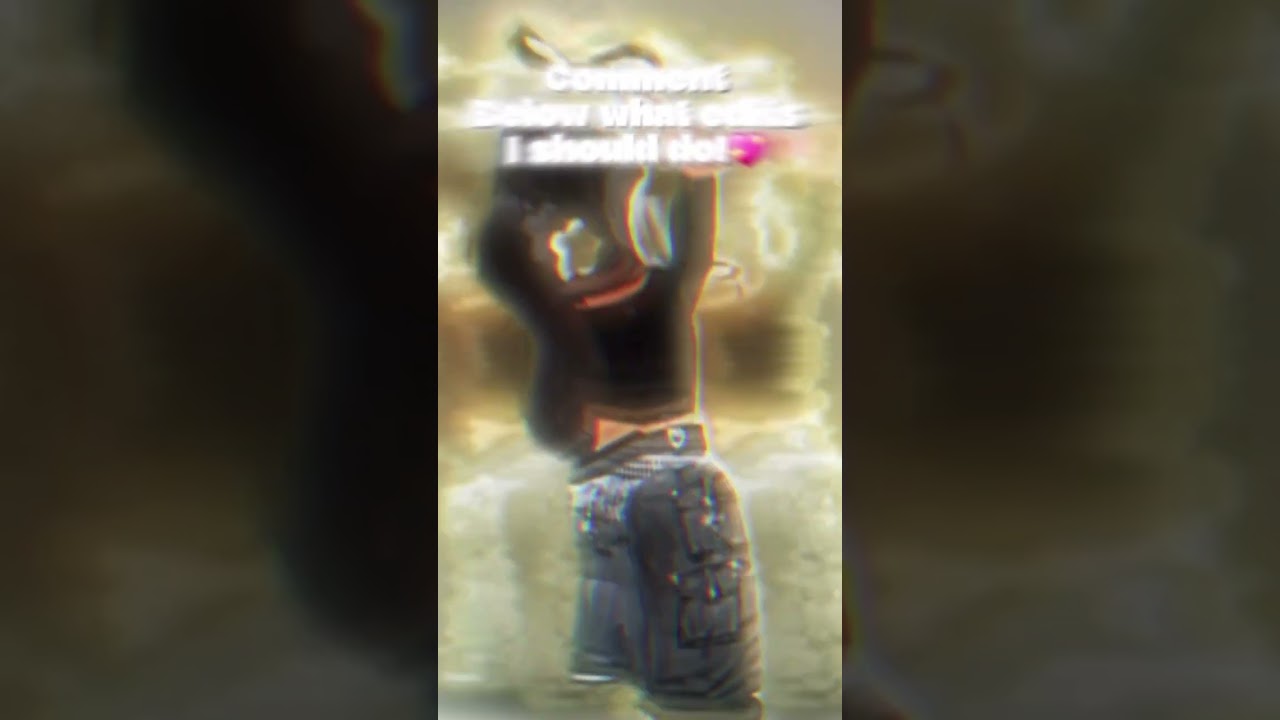 Tell me what kind of edits to do! I’m running out of ideas! I will tag you on the video! 