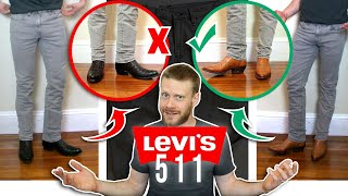 Levi's 511 Slim Jeans are HIT AND MISS with Cowboy Boots - YouTube