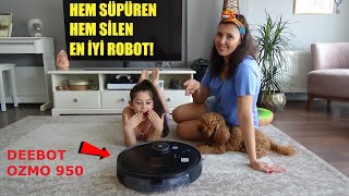 HEM SÜPÜREN HEM SİLEN EN İYİ ROBOT! | Temizlik robotumuz Deebot Ozmo 950
