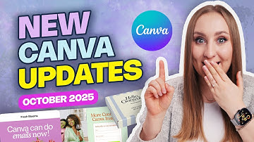 NEW Canva Features You HAVE TO know about! (October Updates 2025)