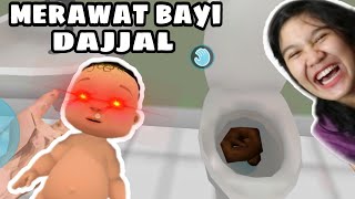 FEBY BISA MERAWAT BAYI !?? KALIAN SALAH BESAR !!! - Momy Simulator