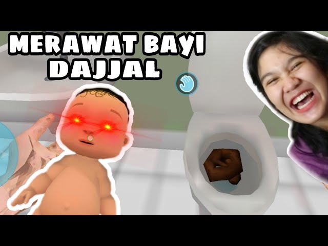 FEBY BISA MERAWAT BAYI !?? KALIAN SALAH BESAR !!! - Momy Simulator class=