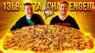 $181 INSANE PIZZA CHALLENGE!!! | NEVER ATTEMPTED BY TWO PEOPLE | MAN VS FOOD