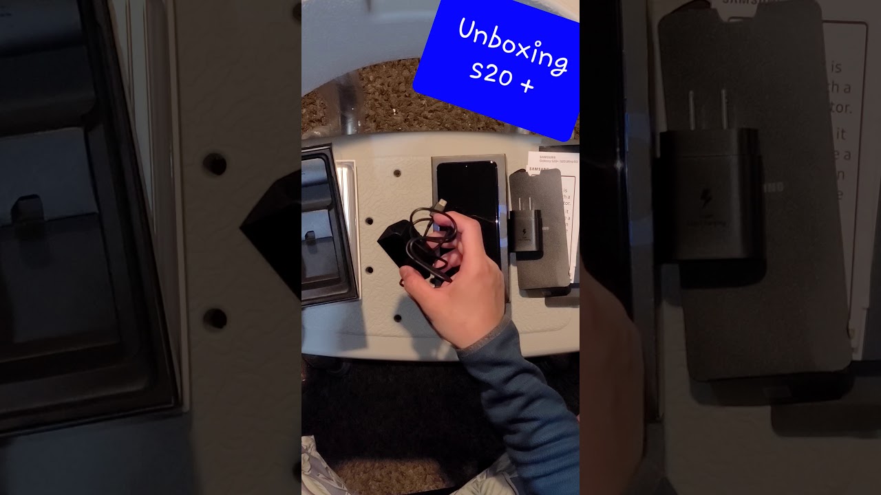 Unboxing Samsung Galaxy S20 plus - YouTube