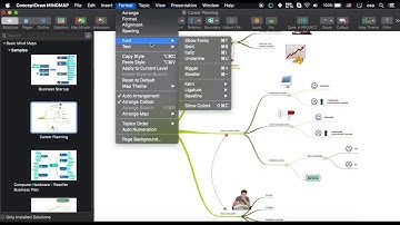 How to strikethrough text in ConceptDraw MINDMAP