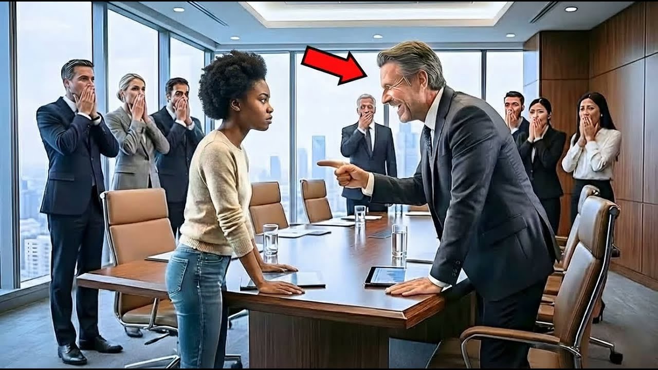 “YOU KNOW NOTHING ABOUT THIS” — THE MILLIONAIRE LAUGHED… BUT THE BLACK GIRL SILENCED HIM IN SECONDS