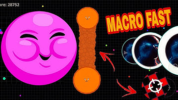 MACRO FAST BUTTON // INSANE  REVENG AGARIO MOBILE