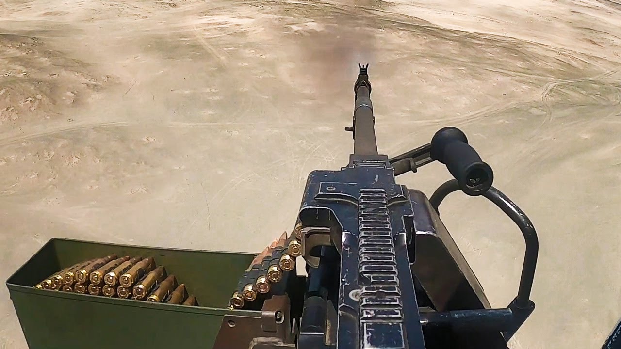 Close Air Support POV . Helicopter Door Gunner in Action | MFA