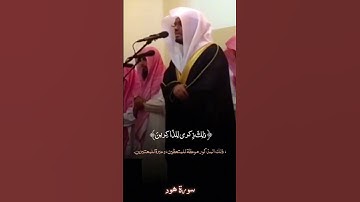 من أجمل التلاوات تبارك الرحمن #ياسر_الدوسري #المصحف #yasseraldossary