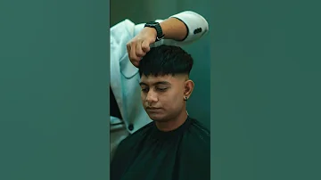 "Transform your look with a French crop haircut! 💇‍♂️ Check out our latest hairstyling”