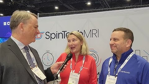 RSNA 2023 -- Interview with SpinTech MRI