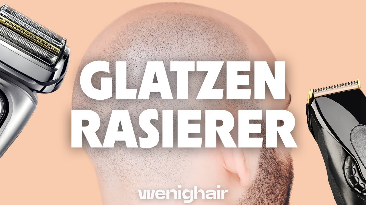 Glatze Rasieren Mit 3 Verschiedenen Rasierern Haarschneidemaschine Elektrorasierer Rasierhobel Youtube