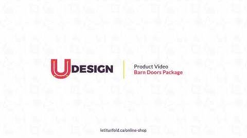 AutoCAD Dynamic Block Barn Doors Package Product Video