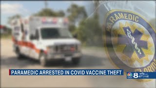 'Did you only have 3 brain cells' Polk County ‘Paramedic of the Year’ arrested in theft of COVID vac