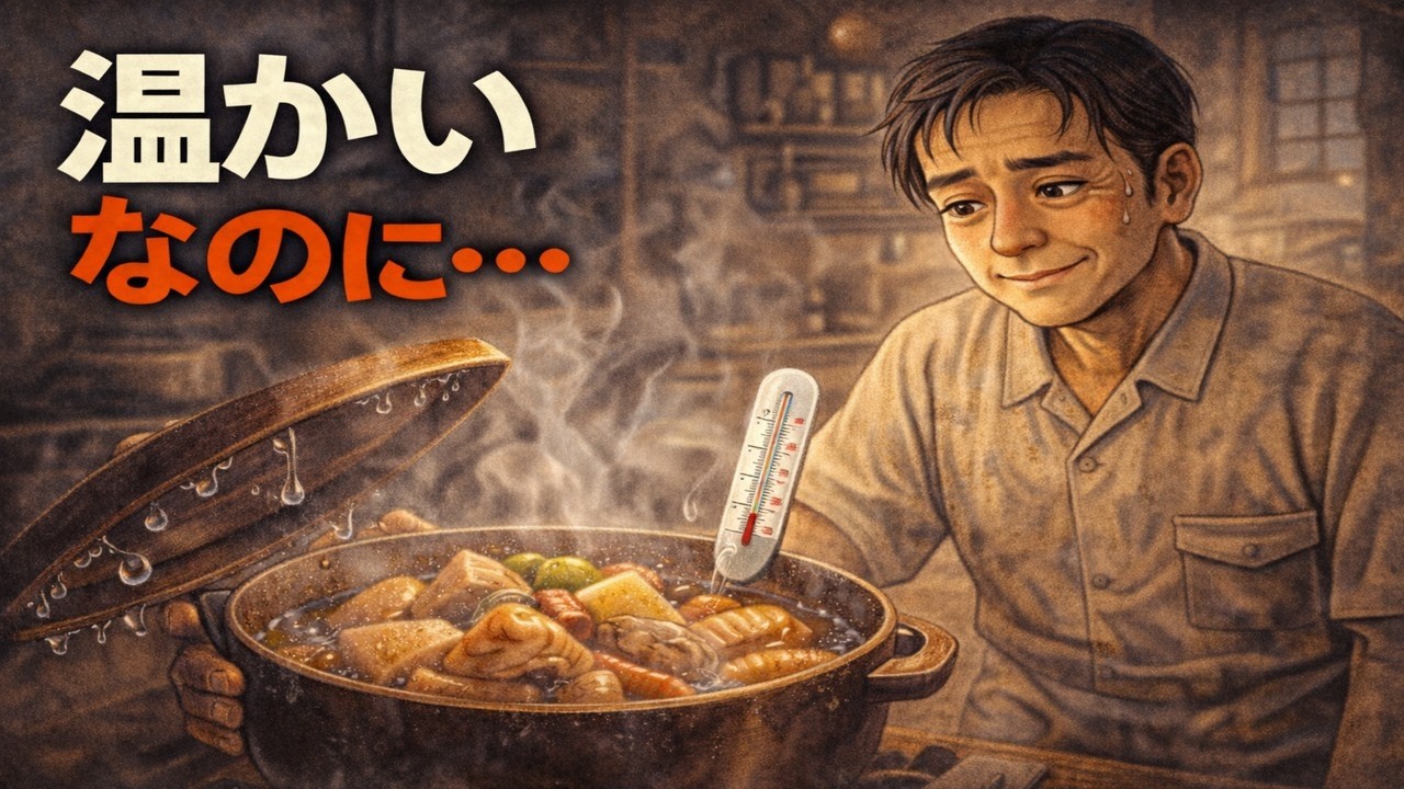 【後悔】「温めたのに」腹が壊れる｜一晩寝かせた煮物の落とし穴