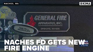Naches Fire Department Receives New Fire Engine