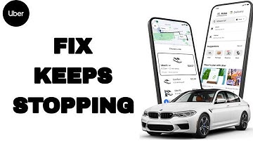 How To Fix And Solve Keeps Stopping On Uber App | Easy Fix
