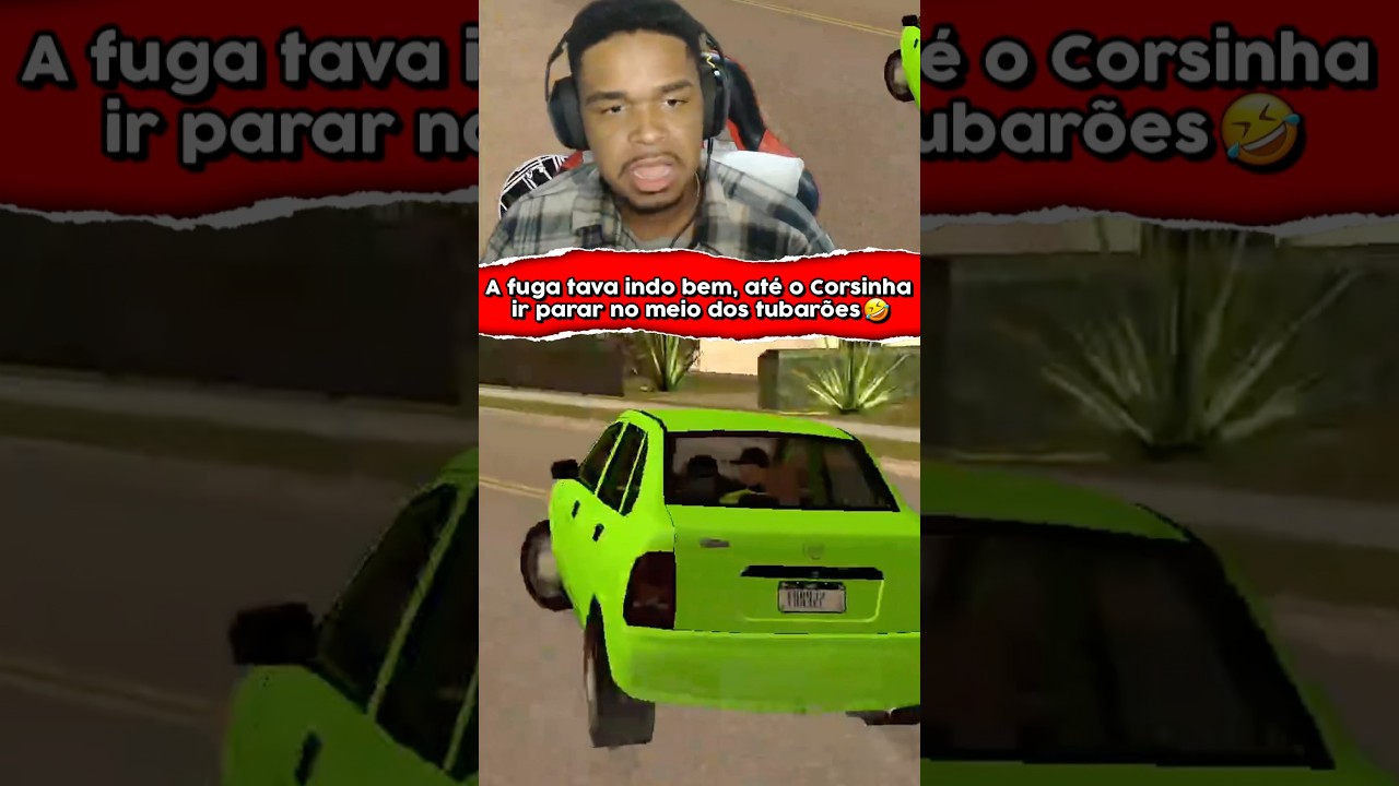 A fuga estava boa até que... 🥴#mta #gta #rp #clips