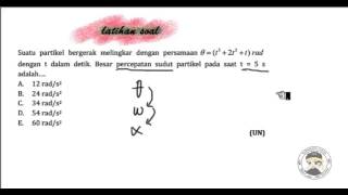Kinematika dan vektor latihan soal 8
