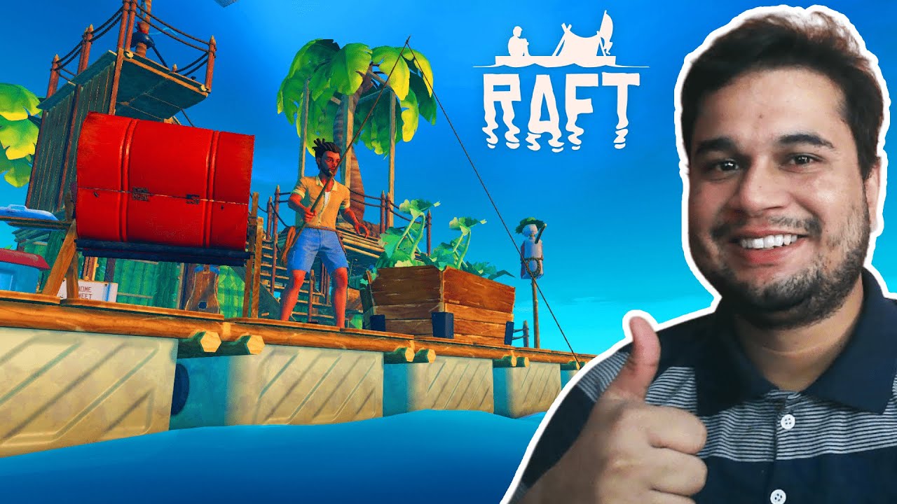 CAN I SURVIVE IN OCEAN | Raft Hindi Gameplay Part 1 - YouTube