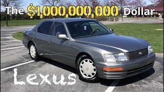 Here's why the Lexus LS400 cost 1 BILLION to make | Review and What to LOOK for when buying one