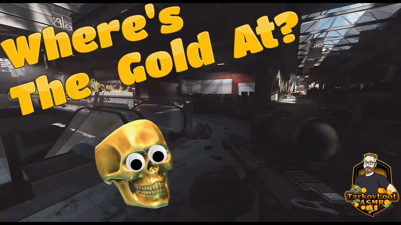 Dirty Interchange Gold Skull Ring ASMR Loot Run Interchange 13