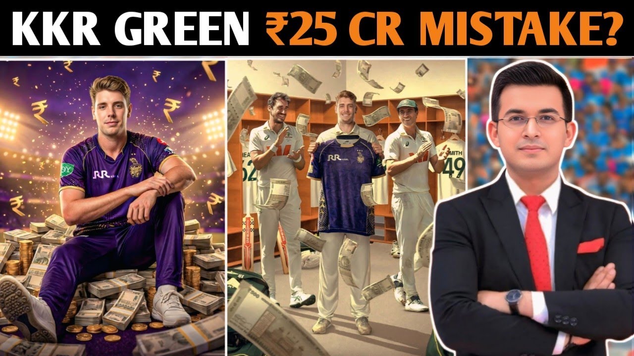 KKR’s Biggest Mistake? ₹25 Crore for Cameron Green Will FLOP in IPL 2026