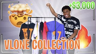 My ENTIRE $3000  Vlone Collection | Men's Try On Haul | JUICE WRLD, NBA Youngboy, NAV, & The Weeknd