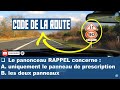 Examen code de la route 2020 - Série de 40 questions avec correction Permis de conduire série 6