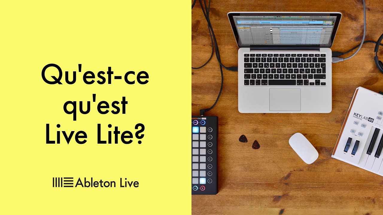 Qu'estce que Ableton Live Lite ? YouTube