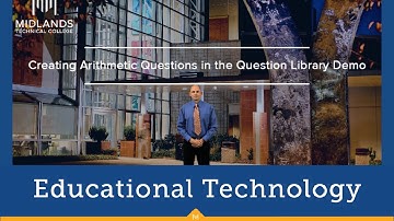 D2L Brightspace v10.7 Daylight Creating Arithmetic Questions in the Question Library Demo
