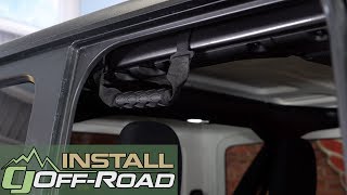 2018-2020 Jeep Wrangler JL Mopar Rear Grab Handle Install
