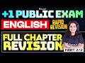 Plus One English | Full Chapter Revision - Part 2/2 | Eduport Plus One