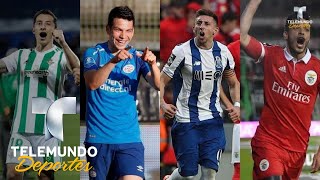 Mexicanos la rompen en Europa ¿Presagio mundialista? | Copa Mundial FIFA Rusia 2018 | Telemundo