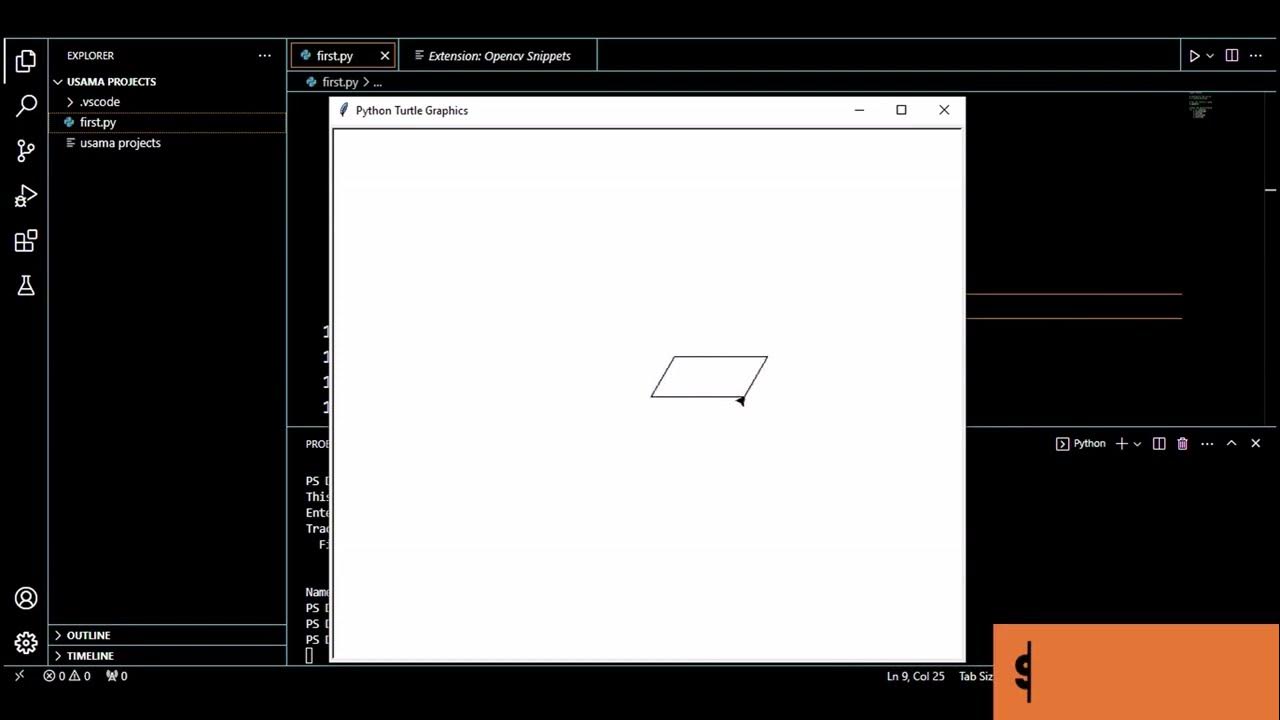 parallelogram Python Turtle - YouTube