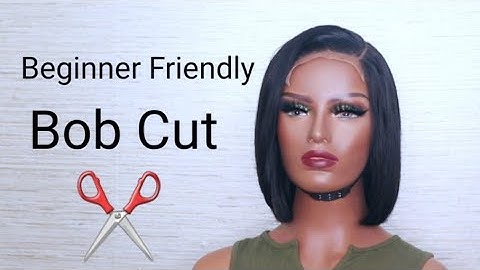 How To Cut The Perfect Bob Wig Beginner Friendly