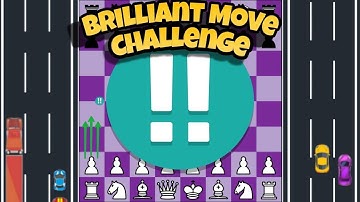 Chess Tactic BRILLIANT MOVES - Tutorial Quiz With 10 Positions