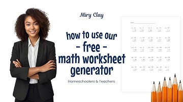 Free Math Worksheet Generator