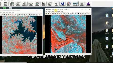 MOSAIC IN ERDAS SOFTWARE