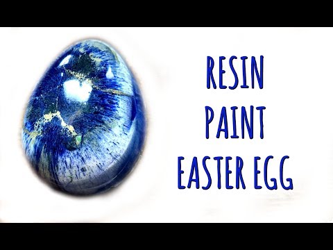 UOVA CALAMITA per PASQUA con RESIN ART! (Pasqua/ Tecniche pittoriche) Arte per Te