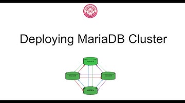 1 - Deploying MariaDB Galera Cluster