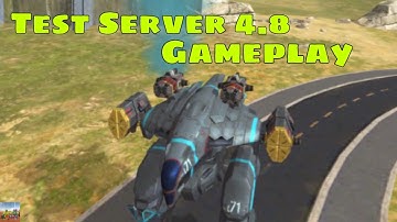 New Test Server Gameplay (4.8.0) | War Robots TS