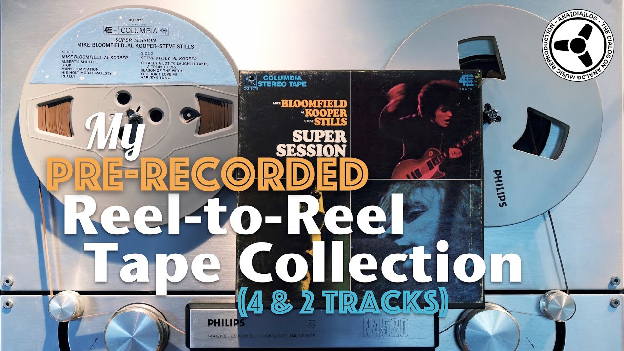 My Pre-recorded Ree-to-Reel Tape Collection (4 & 2 tracks) 