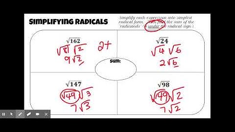 VIDEO SLIDES Clancy Radicals Placemat - Google Slides